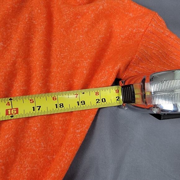 Daily Practice Knit Lounge Set XS Orange Ribbed Waist Minimalist - Picture 7 of 10